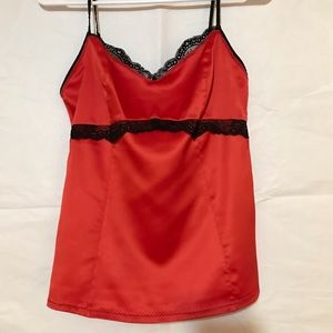 Josie Natori red chemise